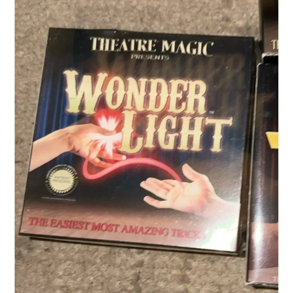 Magic Trick Kit Lot Theatre Magic Fire Wallet Levitator Gift Set DVD